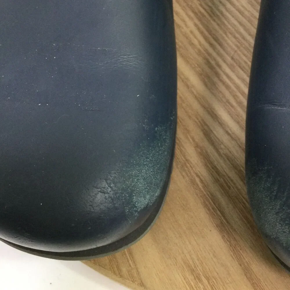 Birkenstock Women's Tokio Super Grip Professional Leather Clogs Blue Sz 8.5 - Picture 5 of 14